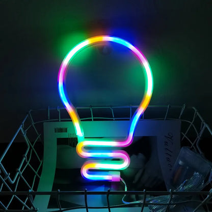 Glow Bulb Neon Light