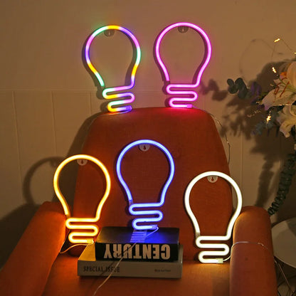 Glow Bulb Neon Light