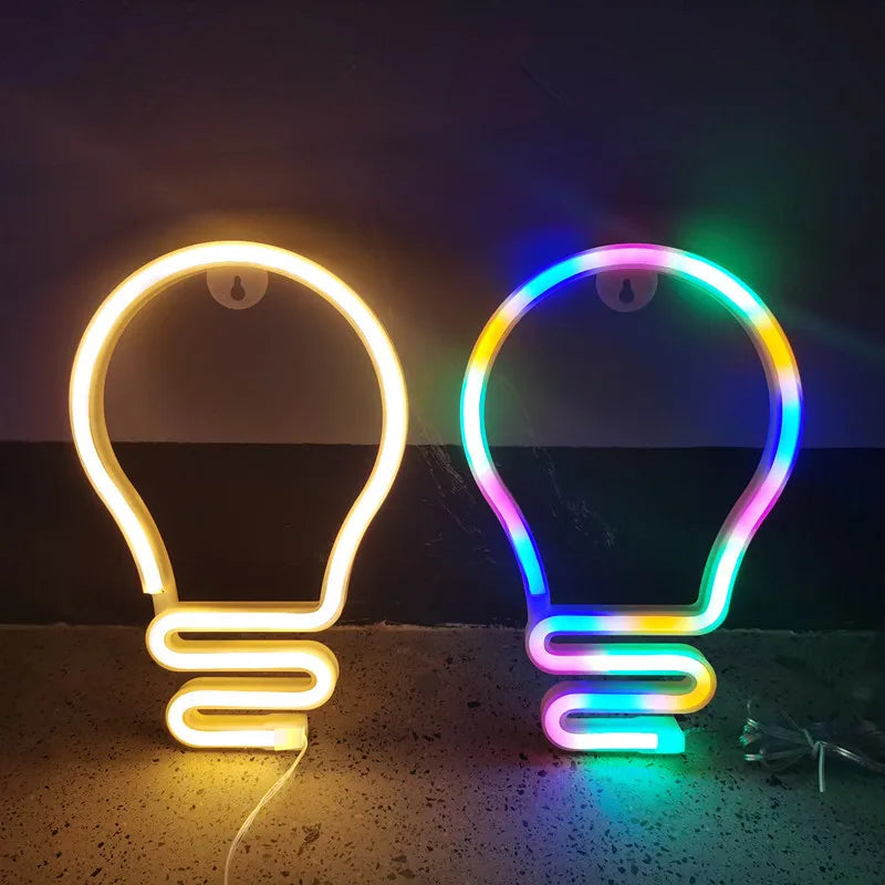 Glow Bulb Neon Light