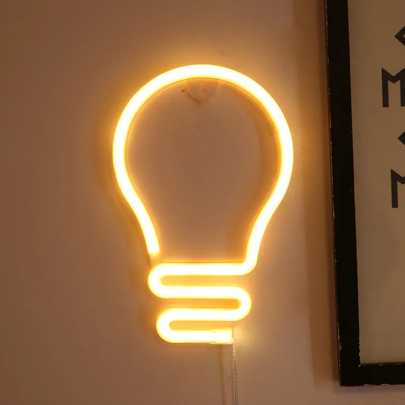 Glow Bulb Neon Light