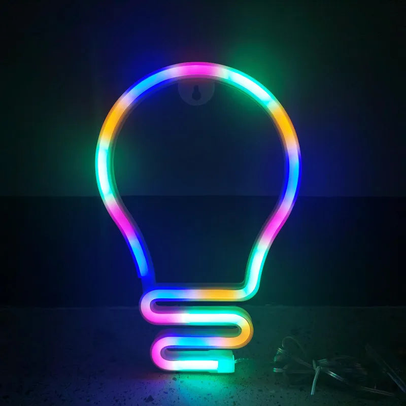 Glow Bulb Neon Light