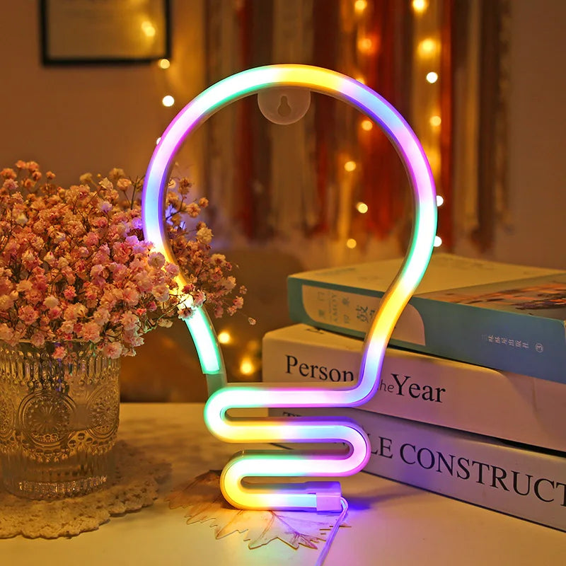 Glow Bulb Neon Light