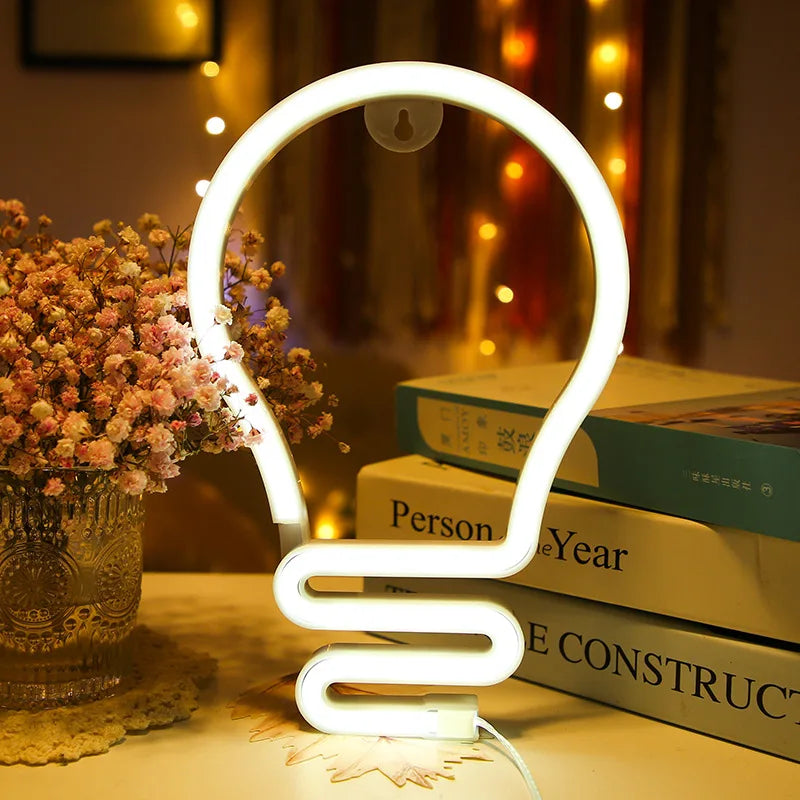 Glow Bulb Neon Light
