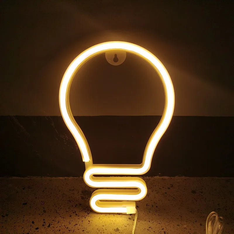 Glow Bulb Neon Light