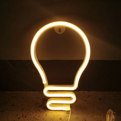 Glow Bulb Neon Light