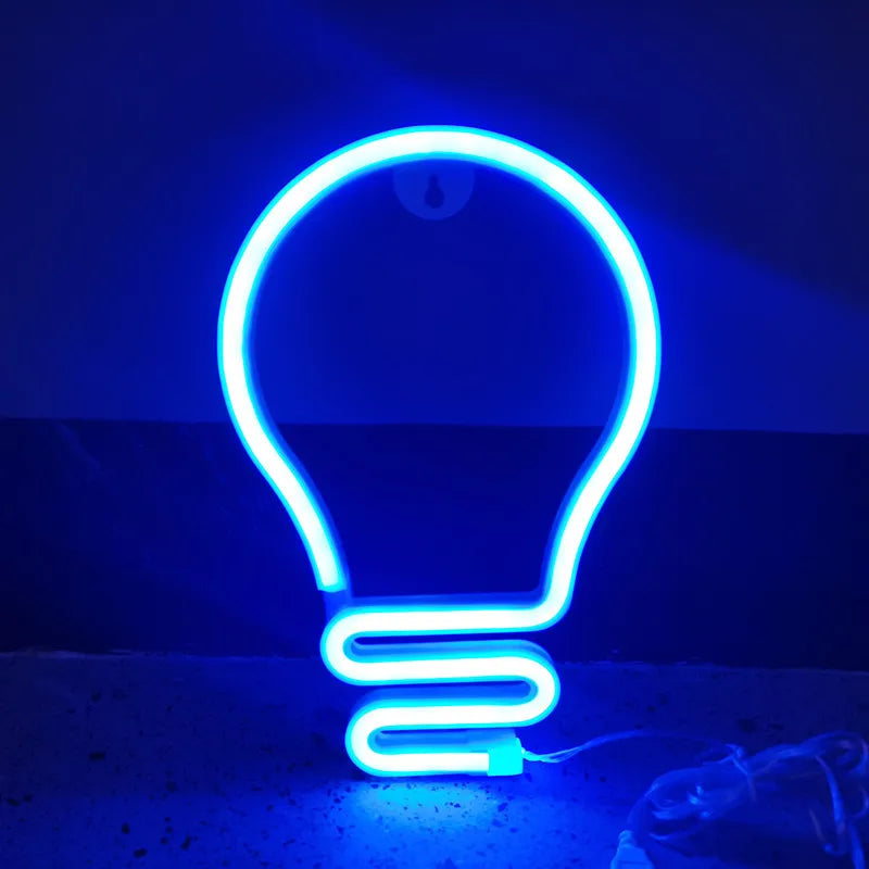 Glow Bulb Neon Light