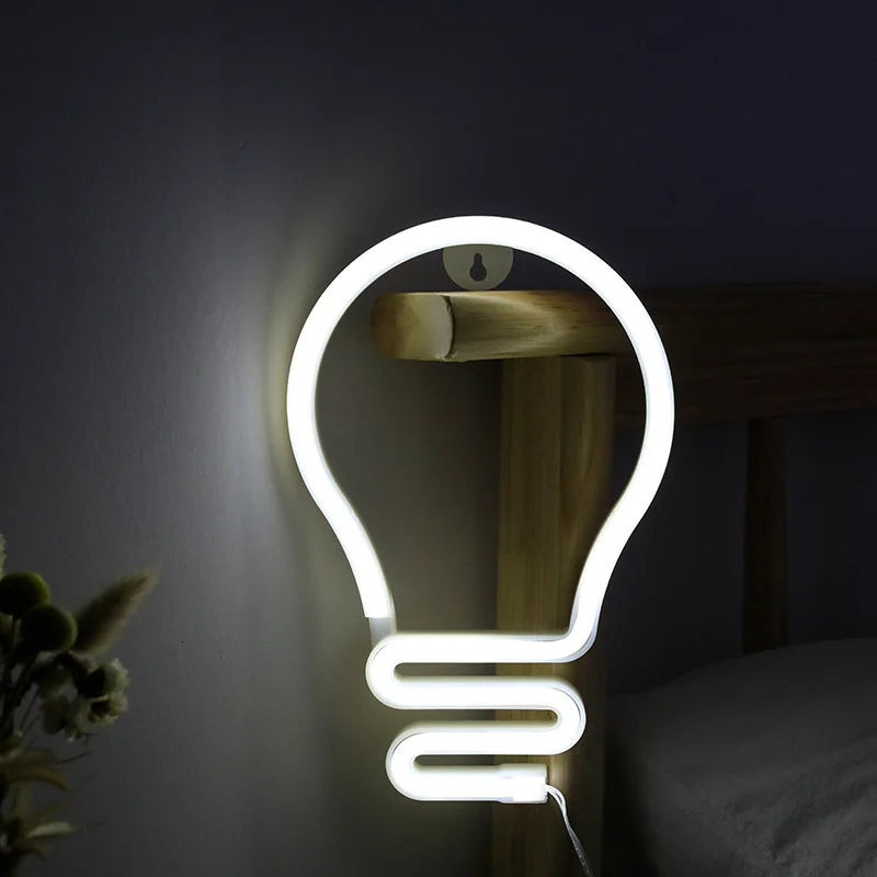 Glow Bulb Neon Light