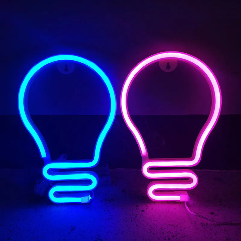 Glow Bulb Neon Light