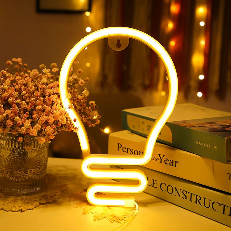 Glow Bulb Neon Light