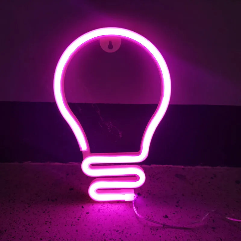 Glow Bulb Neon Light